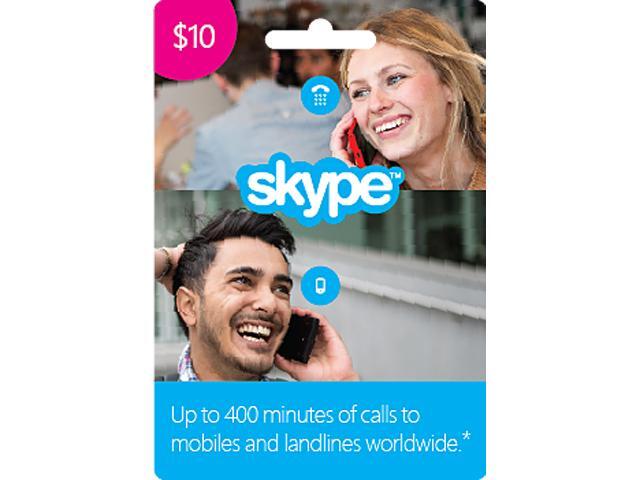 Skype $10 Prepaid Credit 