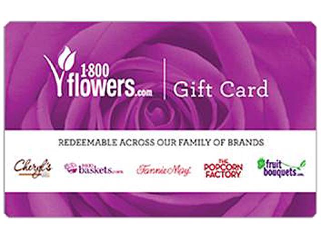1-800-FLOWERS $50 Giftcard (Email Delivery) 