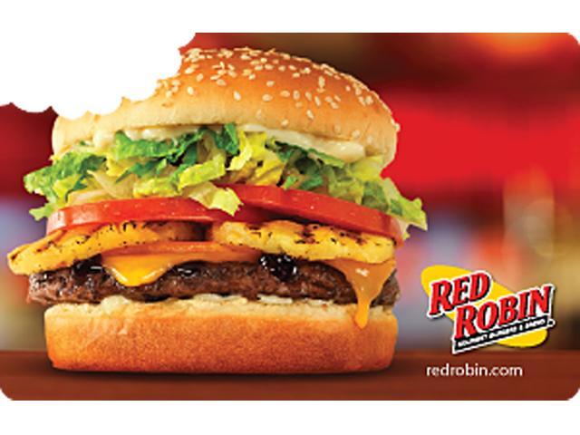 Red Robin $50 Giftcard - Digital Delivery 