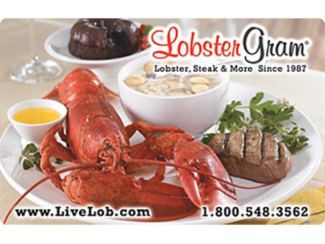 Lobster Gram $25 Gift Card - (Email Delivery) 
