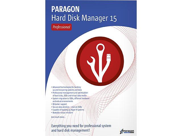 Paragon Hard Disk Manager 15 Professional 5 Pack - Download (Attach Only)