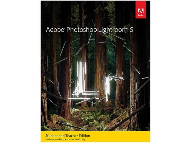 Adobe Photoshop Lightroom 5 for Windows & Mac - Student & Teacher Edition