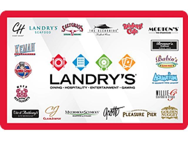 Landry's $100 Gift Card (Email Delivery) 