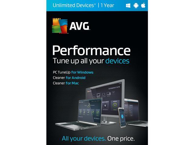 AVG Performance 2016 Unlimited Devices 1 Years - Download 