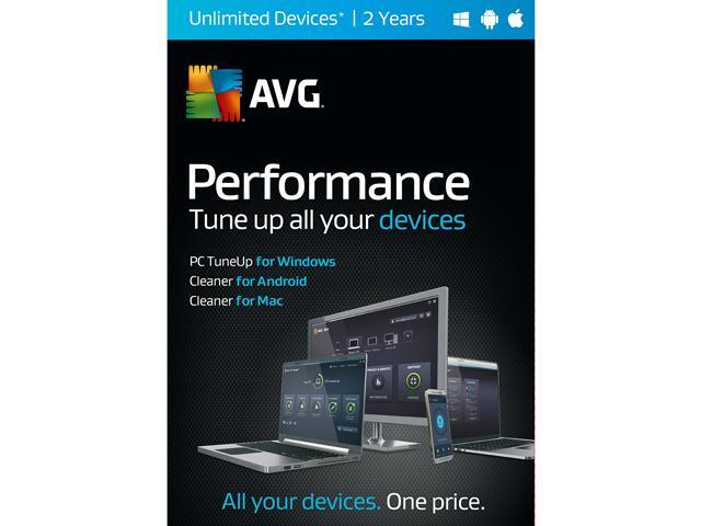 AVG Performance 2016 Unlimited Devices 2 Years - Download 