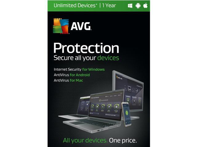 AVG Protection 2016 Unlimited Devices 1 Years - Download 