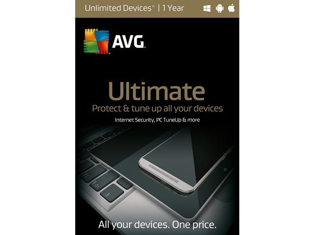 AVG Ultimate 2016 Unlimited Devices 1 Years - Download 
