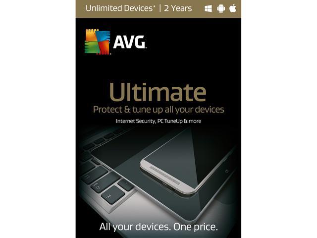 AVG Ultimate 2016 Unlimited Devices 2 Years - Download 