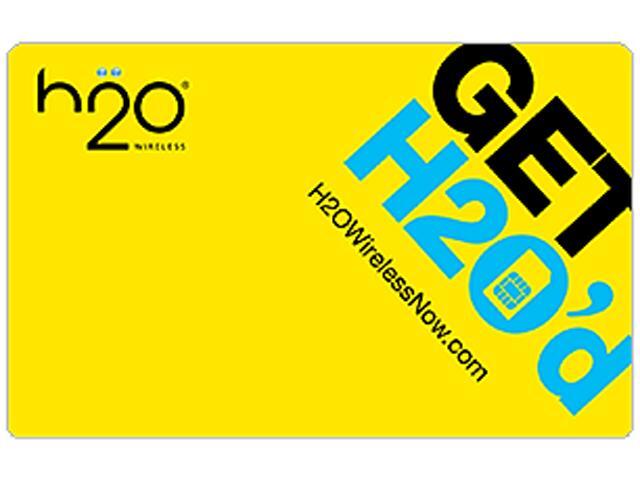 H2O Wireless $100 Prepaid Code - Pay As You Go (Email Delivery) 