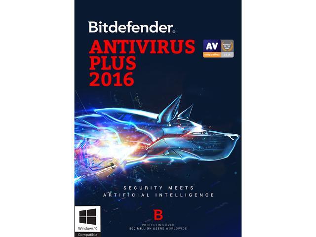Bitdefender Antivirus Plus 2016 - 3 PCs 1 Year - Download