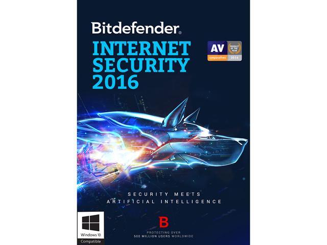 Bitdefender Internet Security 2016 - 1 PC 1 Year - Download