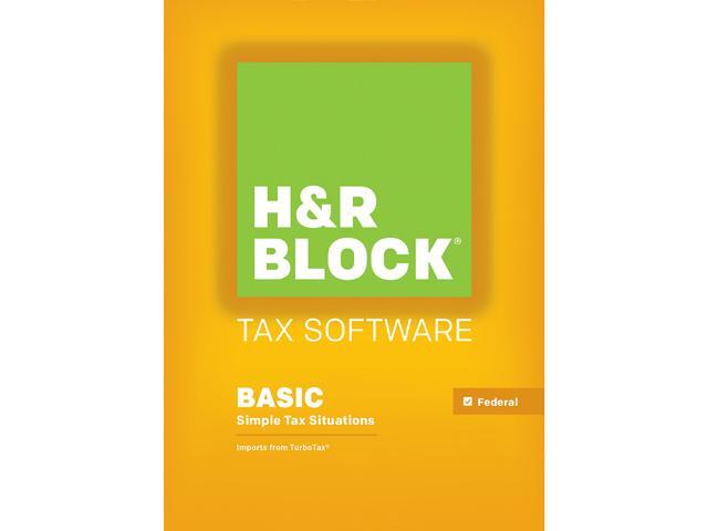 H&R BLOCK Tax Software Basic 2015 - Windows Download
