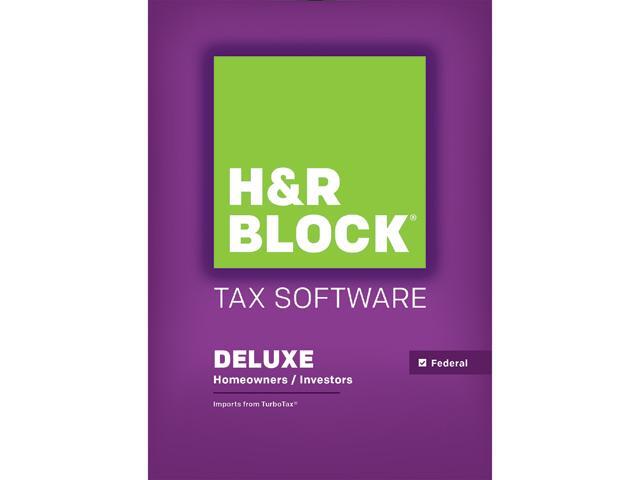 H&R BLOCK Tax Software Deluxe 2015 -  Mac Download