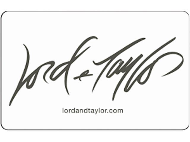 Lord & Taylor $50 Gift Card (Email Delivery) 