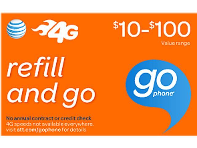 AT&T Wireless $50 Refill (Email Delivery) 
