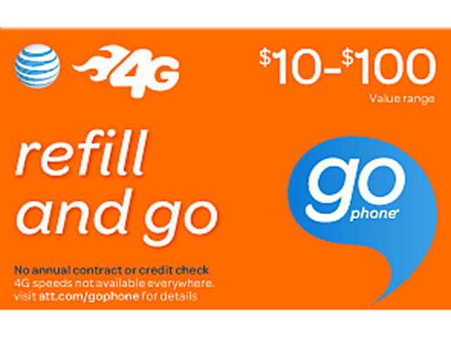 AT&T Wireless $100 Refill (Email Delivery) 