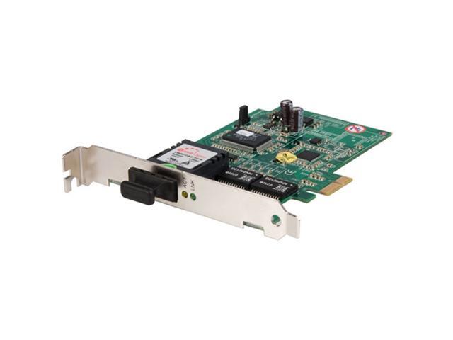 StarTech PEX1000MMSC 1000 Mbps Gigabit Ethernet Multi Mode SC Fiber PCI Express Card - 550m