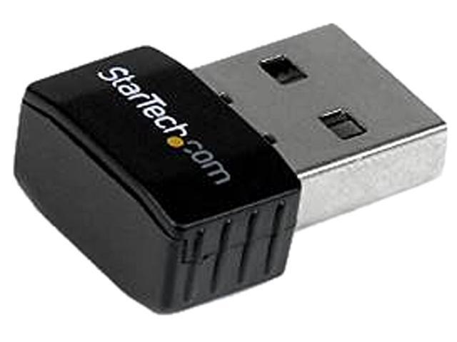 StarTech.com USB 2.0 300 Mbps Mini Wireless-N Network Adapter - 802.11n 2T2R WiFi Adapter