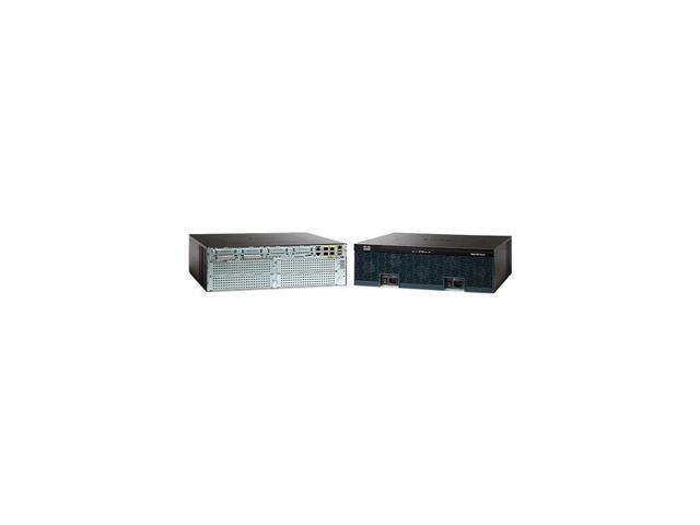 CISCO 3900 Series CISCO3925-SEC/K9 Integrated Services Router Bundle w/ Security license Pack