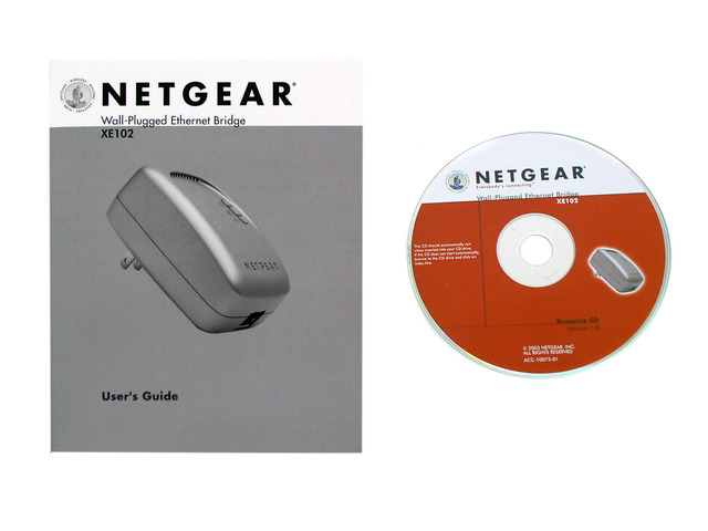 NETGEAR XE102 Wall-Plugged Ethernet Bridge Up to 14Mbps