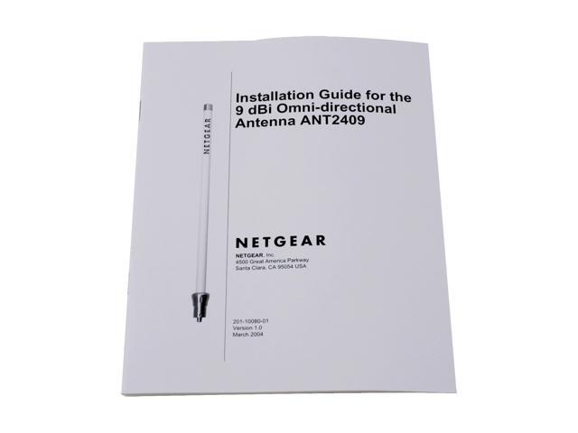 NETGEAR ANT2409 Indoor/Outdoor 9 dBi Omni-directional Antenna