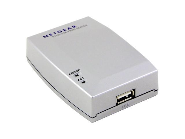 NETGEAR PS121 Print Server RJ45 USB 1.1