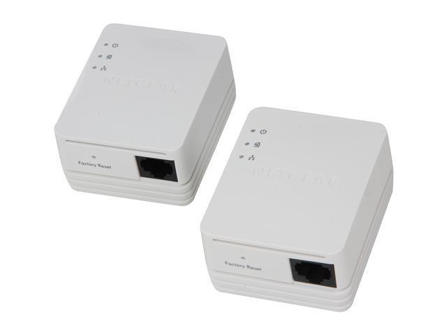 NETGEAR XAVB2101-100PAS Powerline AV 200 Nano Adapter Kit