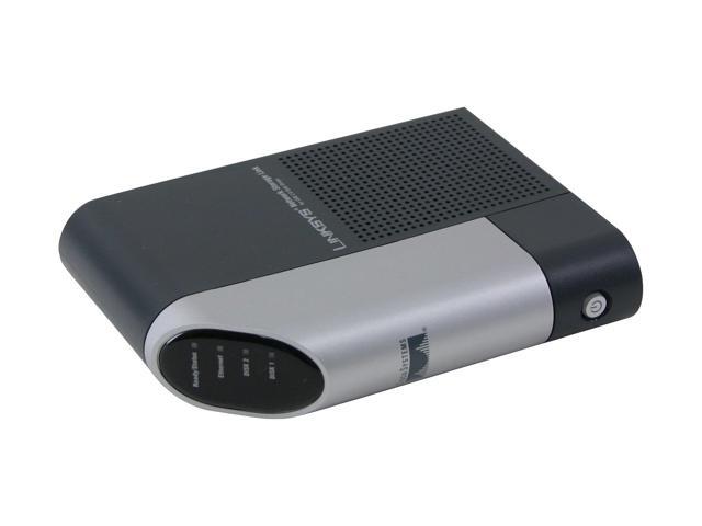 LINKSYS NSLU2 Diskless System Network Storage Link for USB2.0 Disk Drives