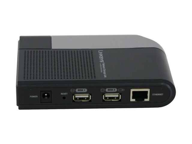 LINKSYS NSLU2 Diskless System Network Storage Link for USB2.0 Disk Drives