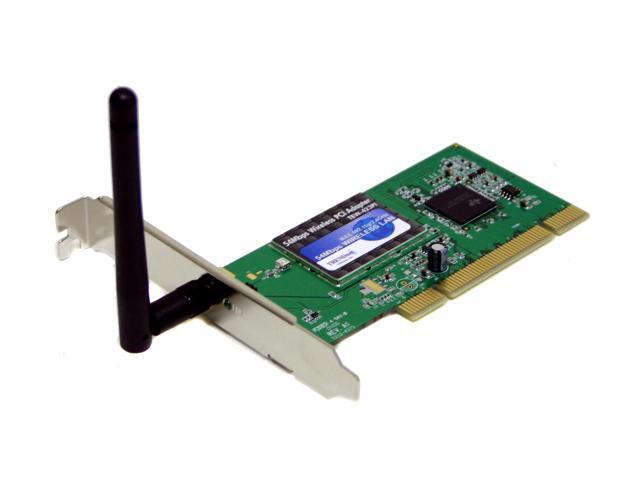 TRENDnet TEW-423PI Wireless Adapter IEEE 802.11b/g 32bit PCI2.2 Up to 54Mbps Wireless Data Rates WPA2