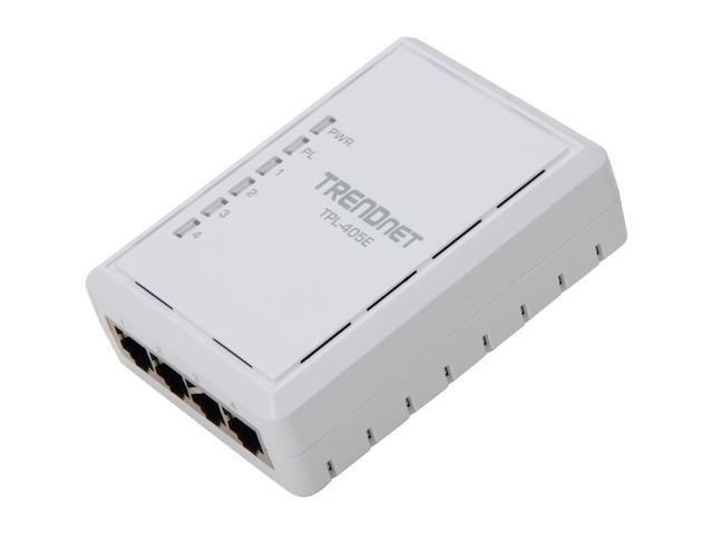 TRENDnet TPL-405E 4-Port Powerline AV Adapter