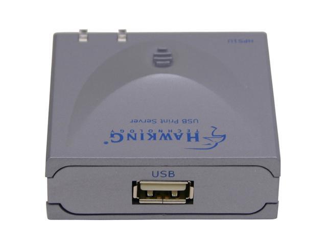 HAWKING HPS1U High-Performance Internet Print Server RJ45 USB 1.1