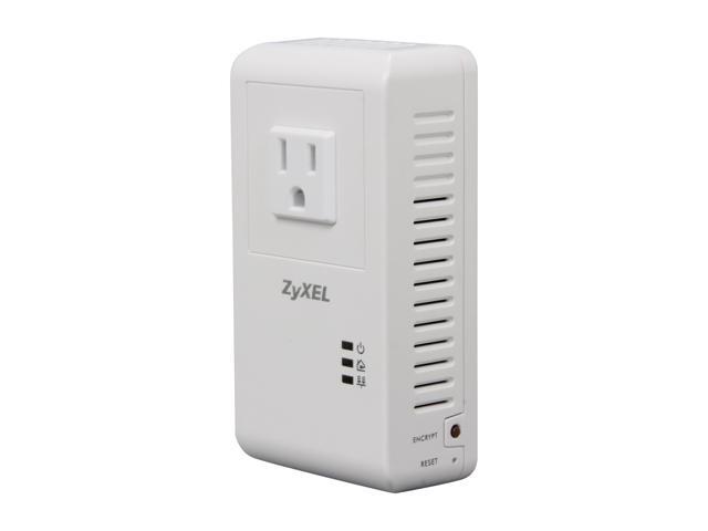 ZyXEL PLA4215 500Mbps Powerline Pass-Thru Gigabit Ethernet Adapter