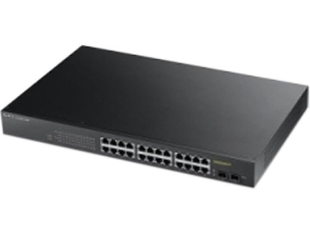 ZyXEL GS1900-24HP 10/100/1000Mbps 24-Port Gigabit Smart Managed PoE+ Switch