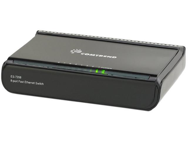 COMTREND ES-7208 Network - Switches 8 Port Fast Ethernet Switch