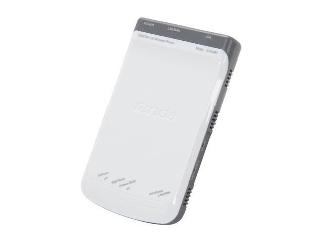 Tenda 3G300M Portable 3G Wireless Router IEEE 802.3/3u,