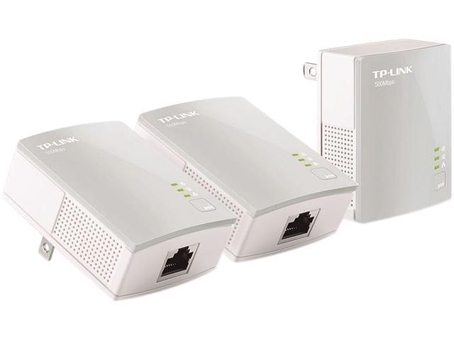 TP-LINK TL-PA4010 TKIT AV500 Powerline Adapter 3-Pack