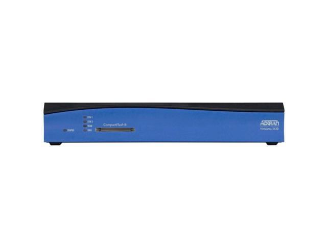 Adtran NetVanta 3430 1202820G1 10/100Mbps Modular Access Router