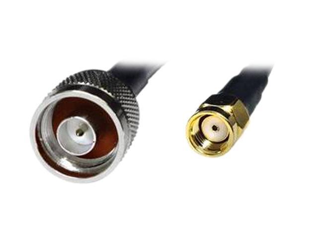 Premiertek PT-NM-RSMA-3 3m Low Loss N Male to RP-SMA Male RG58/U Coaxial Cable