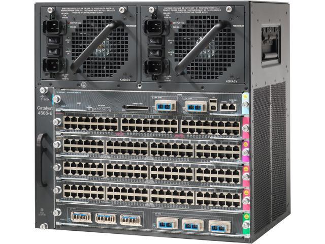 CISCO WS-C4506-E Catalyst 4506-E Switch Chassis with PoE