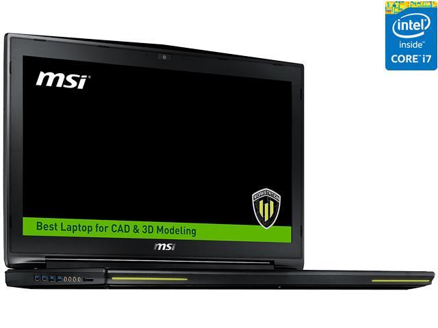 MSI WorkStation Series WT72 2OM-1047 Mobile Workstation Intel Core i7 4720HQ (2.60 GHz) 16 GB Memory 1 TB HDD 128 GB SSD ...