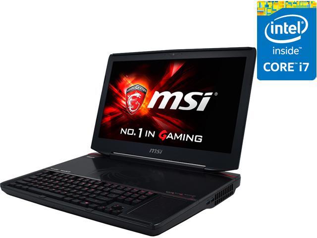 MSI GT Series GT80 Titan SLI-258 Gaming Laptop Intel Core i7-5700HQ 2.7GHz 18.4" Windows 8.1 64-Bit 