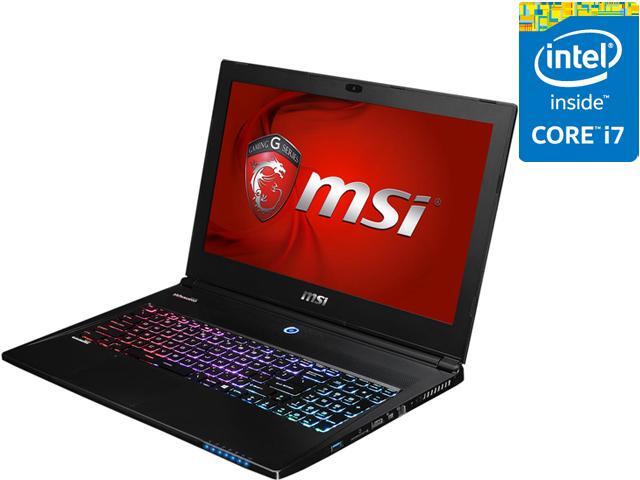 MSI GS Series GS60 Ghost-607 Gaming Laptop 5th Generation Intel Core i7 5700HQ (2.70 GHz) 16 GB Memory 1 TB HDD 128 GB SSD ...