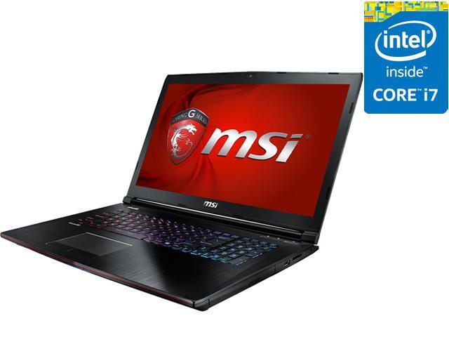 MSI GE Series GE72 Apache-078 Gaming Laptop Intel Core i7-5700HQ 2.7 GHz 17.3" Windows 8.1 64-Bit 