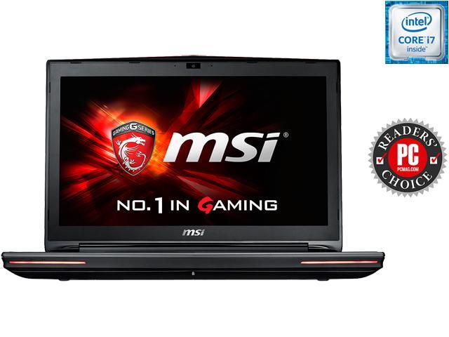 MSI GT72S Dominator Pro G-219 Gaming Laptop 6th Generation Intel Core i7 6820HK (2.70 GHz) 16 GB Memory 1 TB HDD 128 GB SSD ...