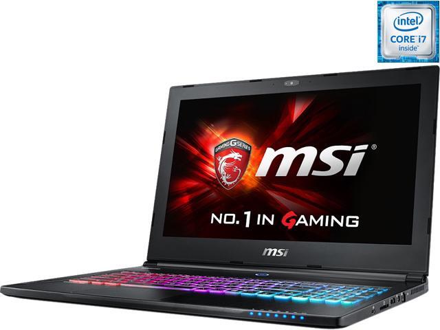 MSI GS Series GS60 Ghost Pro 4K-053 Gaming Laptop 6th Generation Intel Core i7 6700HQ (2.60 GHz) 16 GB Memory 1 TB HDD 256 ...