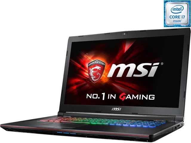 MSI GE Series GE72 Apache Pro-001 Gaming Laptop 6th Generation Intel Core i7 6700HQ (2.60 GHz) 16 GB Memory 1 TB HDD 128 ...