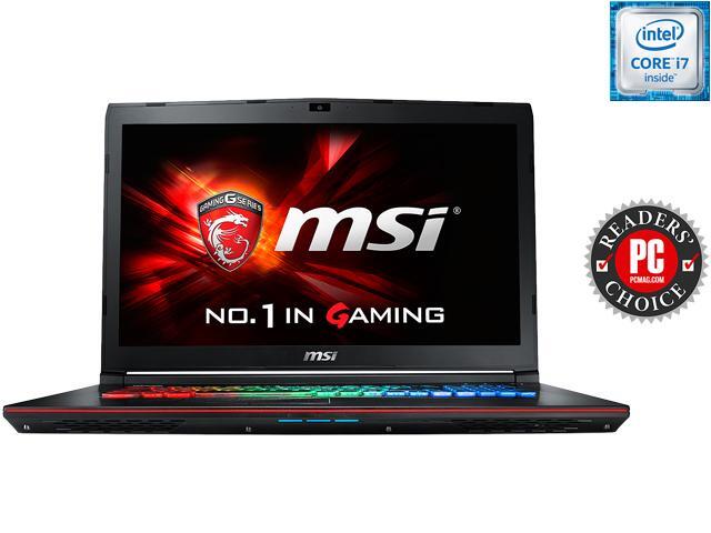 MSI GE Series GE72 Apache Pro-029 Gaming Laptop 6th Generation Intel Core i7 6700HQ (2.60 GHz) 16 GB Memory 1 TB HDD 128 ...