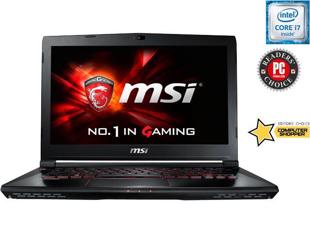 MSI GS Series GS40 Phantom-001 Gaming Laptop 6th Generation Intel Core i7 6700HQ (2.60 GHz) 16 GB Memory 1 TB HDD 128 GB ...