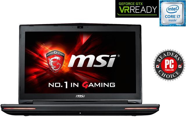 MSI GT Series GT72S DomPro4K-059 Gaming Laptop Intel Core i7-6820HK 2.7 GHz 4K 17.3" Windows 10 Home 64-Bit Multi-language